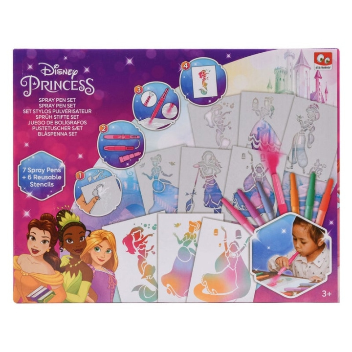 Disney Princess - Ruiskukynäsetti (DP22364) ryhmässä LELUT, TUOTTEET LAPSILLE JA VAUVOILLE / Leikkikalut, Askartelu &Pelit / Käsityöt @ TP E-commerce Nordic AB (D43482)