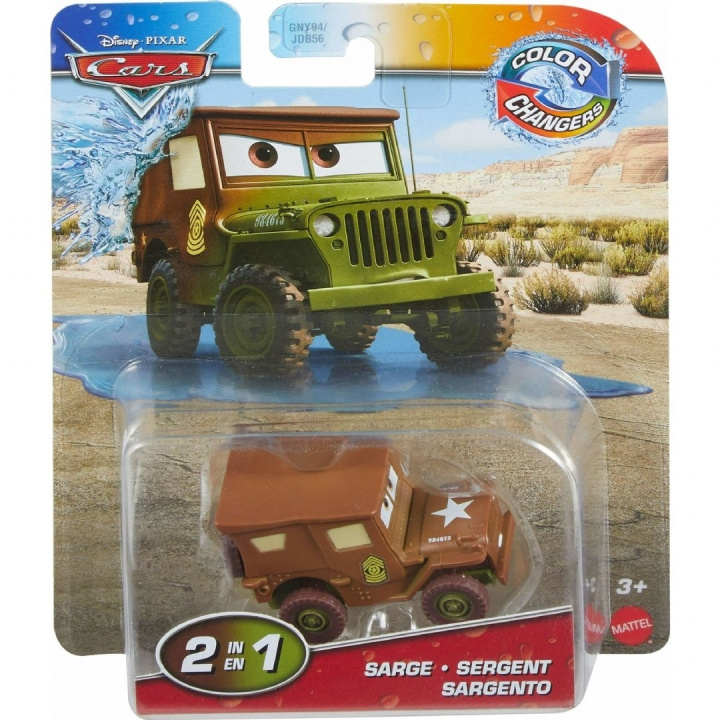 Cars Sarge (JHG34) ryhmässä LELUT, TUOTTEET LAPSILLE JA VAUVOILLE / Leikkikalut, Askartelu &Pelit / Leikkiautot @ TP E-commerce Nordic AB (D43508)