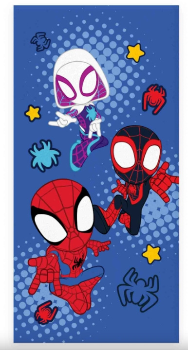 BrandMac Pyyhe – 70 x 140 cm – Spidey (1029471) ryhmässä KOTI, TALOUS JA PUUTARHA / Kylpyhuone / Pyyhkeet @ TP E-commerce Nordic AB (D43533)