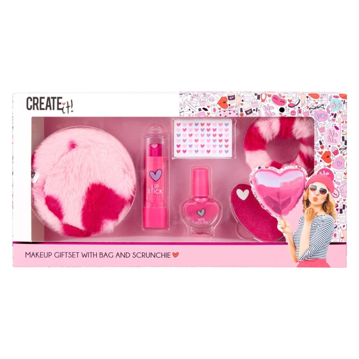 CREATE it! Love-meikkisetti Hearts (84592) ryhmässä LELUT, TUOTTEET LAPSILLE JA VAUVOILLE / Leikkikalut, Askartelu &Pelit / Pieni koti ja roolileikki @ TP E-commerce Nordic AB (D43538)