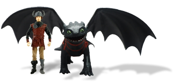 Dragons Viikingit ja lohikäärmeet – Toothless ja Hiccup (6075557) ryhmässä LELUT, TUOTTEET LAPSILLE JA VAUVOILLE / Leikkikalut, Askartelu &Pelit / Figuurit, miniatyyrit ja tarvikkeet @ TP E-commerce Nordic AB (D43573)
