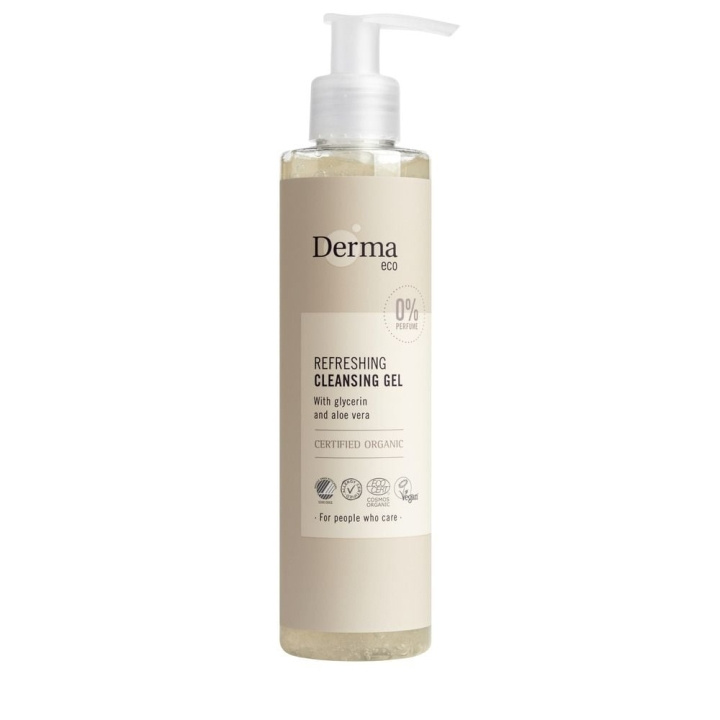 Derma Eco-puhdistusgeeli 200 ml ryhmässä KAUNEUS JA TERVEYS / Ihonhoito / Kasvot / Puhdistus @ TP E-commerce Nordic AB (D43587)