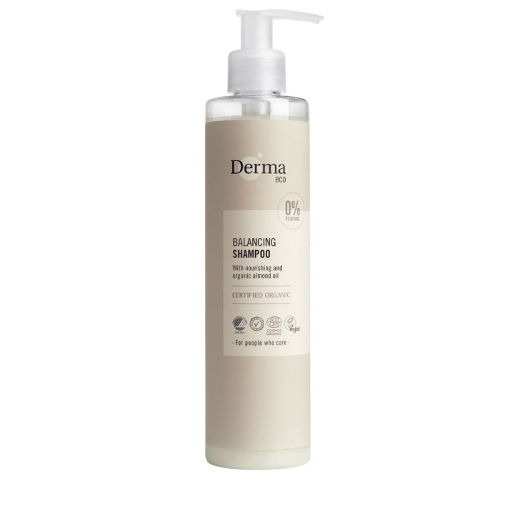 Derma Eco-shampoo 250 ml ryhmässä KAUNEUS JA TERVEYS / Hiukset &Stailaus / Hiustenhoito / Shampoo @ TP E-commerce Nordic AB (D43588)