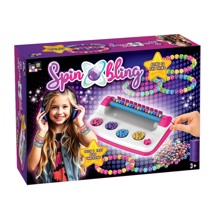 Diamant Spin Bling -helminauhakone (107050) ryhmässä LELUT, TUOTTEET LAPSILLE JA VAUVOILLE / Leikkikalut, Askartelu &Pelit / Käsityöt @ TP E-commerce Nordic AB (D43622)