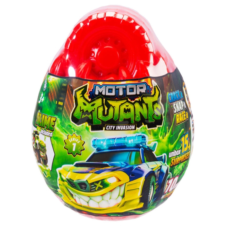 Dickie Toys Motor Mutants – Yksittäinen muna (203751010) ryhmässä LELUT, TUOTTEET LAPSILLE JA VAUVOILLE / Leikkikalut, Askartelu &Pelit / Leikkiautot @ TP E-commerce Nordic AB (D43634)