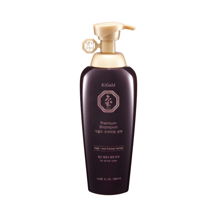 Daeng Gi Meo Ri Ki Gold Premium -shampoo – hillitty, maanläheinen sävy – 500 ml ryhmässä KAUNEUS JA TERVEYS / Hiukset &Stailaus / Hiustenhoito / Shampoo @ TP E-commerce Nordic AB (D43645)