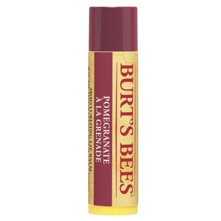 Burt\'s Bees Lip Balm Pomegranate ryhmässä KAUNEUS JA TERVEYS / Meikit / Huulet / Huulivoide @ TP E-commerce Nordic AB (D43652)