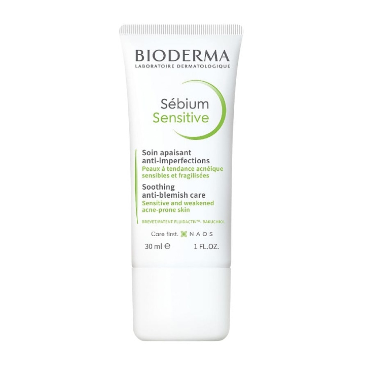Bioderma Sébium Sensitive 30 ml ryhmässä KAUNEUS JA TERVEYS / Ihonhoito / Kasvot / Päivävoide @ TP E-commerce Nordic AB (D43681)