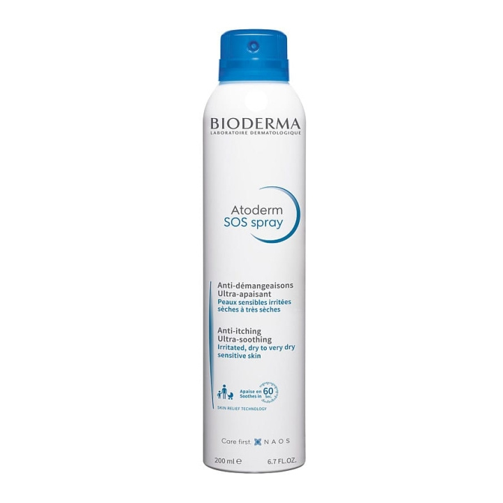 Bioderma Atoderm SOS -suihke 200 ml ryhmässä KAUNEUS JA TERVEYS / Ihonhoito / Kasvot @ TP E-commerce Nordic AB (D43682)
