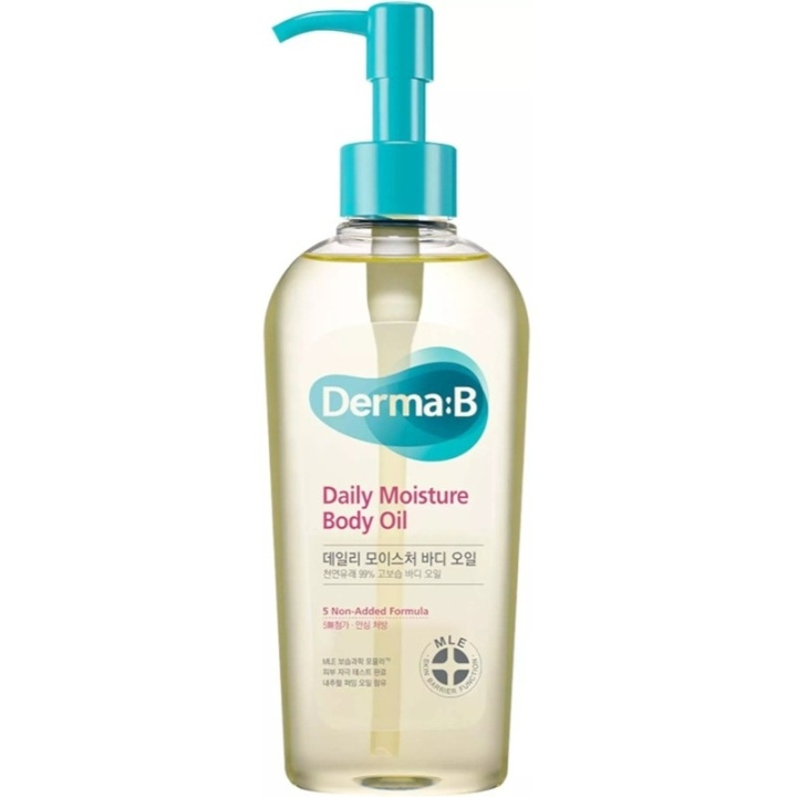 Derma:B Daily Moisture Body Oil Fresh Peach 200ml ryhmässä KAUNEUS JA TERVEYS / Ihonhoito / Kehon hoito / Vartaloöljy @ TP E-commerce Nordic AB (D43706)