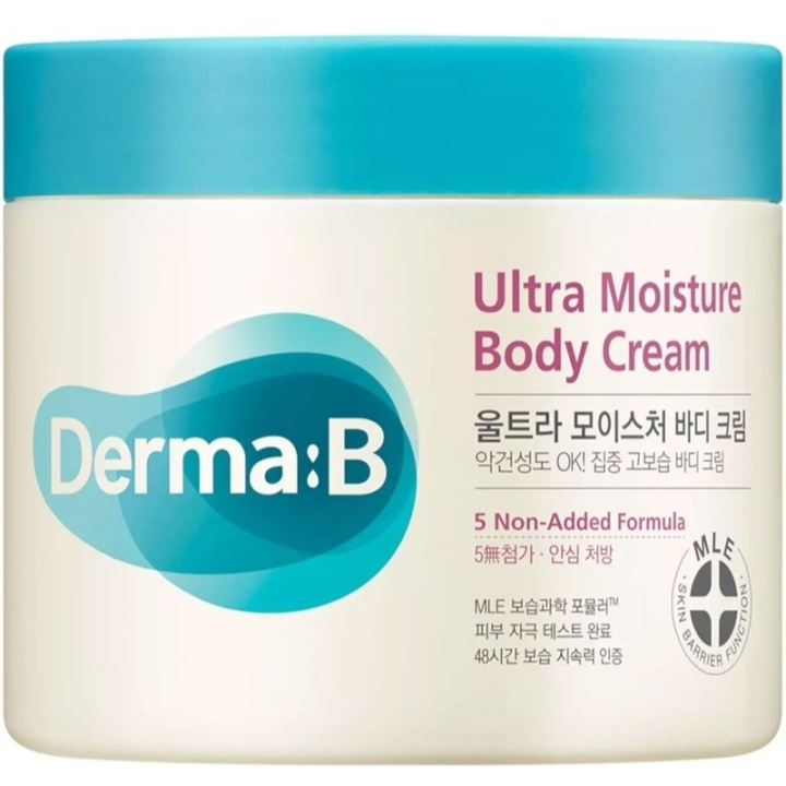 Derma:B Ultra Moisture Body Cream 430ml ryhmässä KAUNEUS JA TERVEYS / Ihonhoito / Kehon hoito / Vartalovoide @ TP E-commerce Nordic AB (D43709)