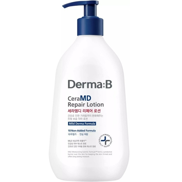Derma:B CeraMD Repair Lotion 400ml ryhmässä KAUNEUS JA TERVEYS / Ihonhoito / Kehon hoito / Vartalovoide @ TP E-commerce Nordic AB (D43710)