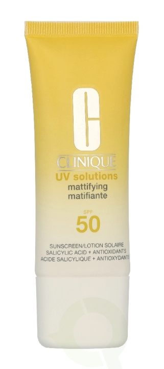 Clinique UV Solutions Mattifying Sunscreen SPF50 40 ml ryhmässä KAUNEUS JA TERVEYS / Ihonhoito / Rusketus / Aurinkosuoja @ TP E-commerce Nordic AB (D43779)