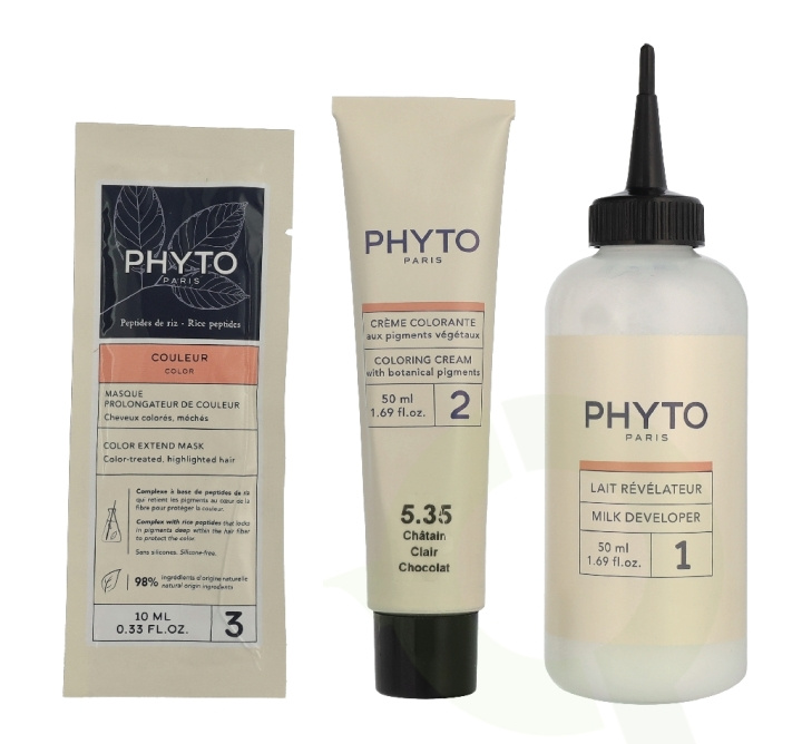 Phyto Phytocolor Permanent Color 110 ml #5.35 Chocolate Brown