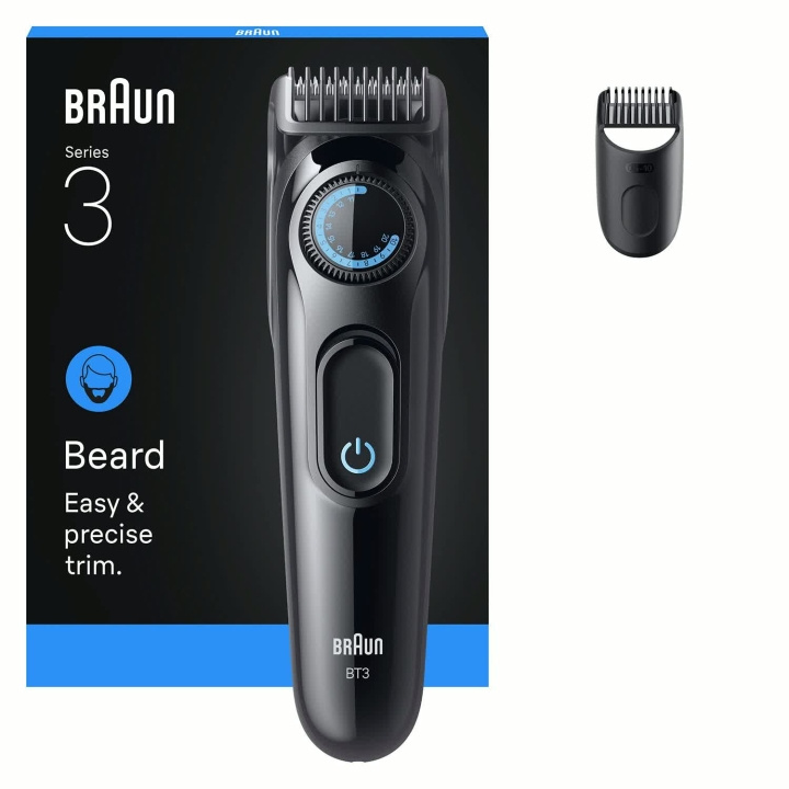 Braun Skäggtrimmer Styler BT3500 Black/Blue ryhmässä KAUNEUS JA TERVEYS / Hiukset &Stailaus / Sheivaus ja trimmaus / Partatrimmerit & Tarvikkeet @ TP E-commerce Nordic AB (D44026)