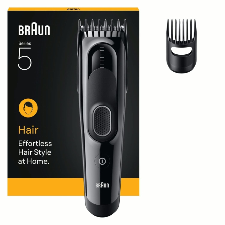 Braun Hårklippare HC5510 +2 Stylingverktyg ryhmässä KAUNEUS JA TERVEYS / Hiukset &Stailaus / Sheivaus ja trimmaus / Hiustrimmerit @ TP E-commerce Nordic AB (D44029)