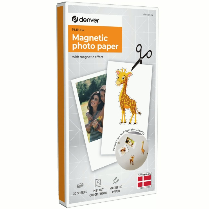 Denver Papper med magnet-funktion för Denver MCP-6010 ryhmässä TIETOKOONET & TARVIKKEET / Tulostimet & Tarvikkeet / Tulostimet / 3D-tulostin & Tarvikkeet / Skrivare @ TP E-commerce Nordic AB (D44050)