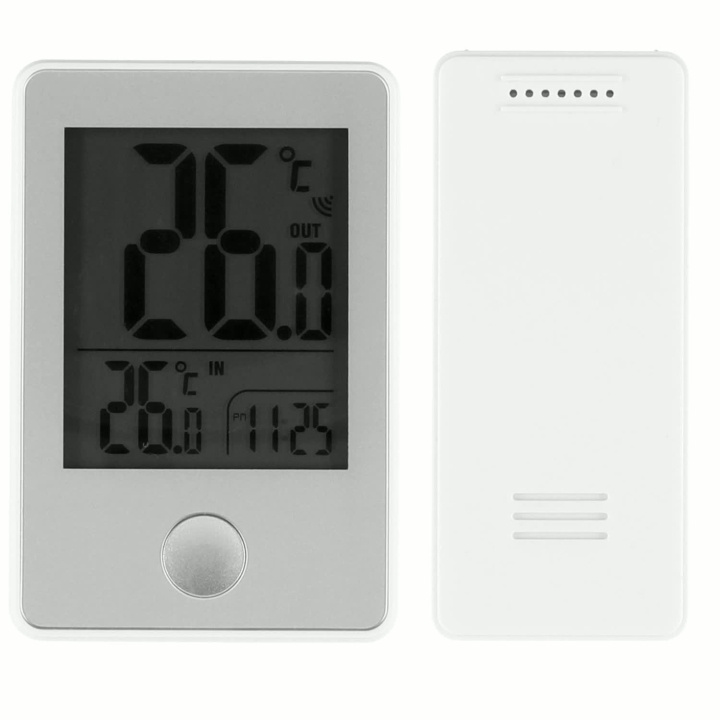 Tarmo Trådlös termometer, digital inne/ute ryhmässä KOTI, TALOUS JA PUUTARHA / Tuulettimet ja ilmastointilaitteet / Lämpömittarit ja sääasemat @ TP E-commerce Nordic AB (D44060)