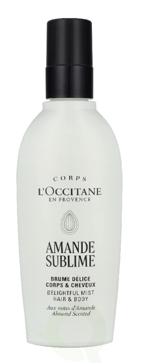 L\'Occitane Amande Sublime Delightful Mist Hair & Body 100 ml ryhmässä KAUNEUS JA TERVEYS / Ihonhoito / Kehon hoito / Vartalosuihke @ TP E-commerce Nordic AB (D44108)