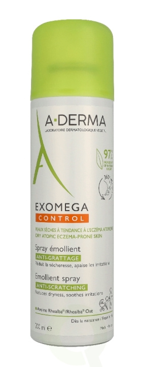 A-Derma Exomega Control Emollient Spray 200 ml ryhmässä KAUNEUS JA TERVEYS / Ihonhoito / Kasvot / Kasvoöljy @ TP E-commerce Nordic AB (D44116)