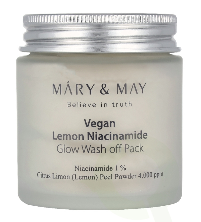 Mary & May Mary&May Lemon Niacinamide Glow Wash Off Pack 125 g
