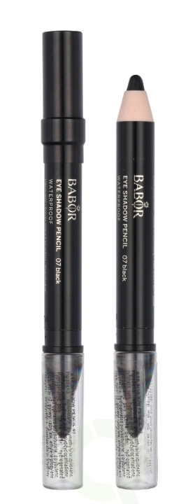 Babor Eye Shadow Pencil 2 g #07 Black ryhmässä KAUNEUS JA TERVEYS / Meikit / Silmät ja kulmat / Luomivärit @ TP E-commerce Nordic AB (D44281)