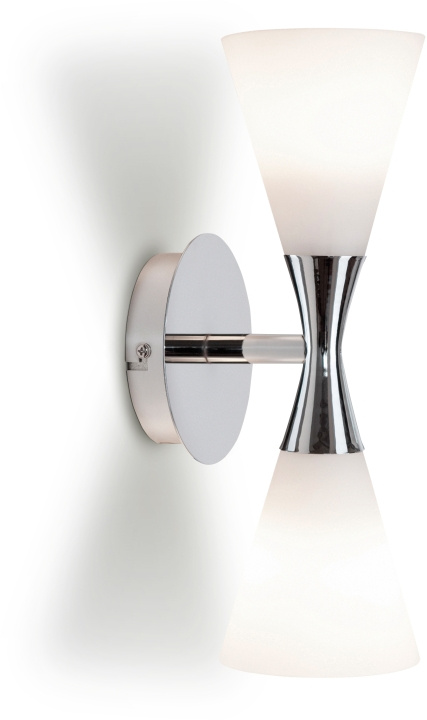 Herstal Vägglampa Harlekin Duo Krom D105 Herstal