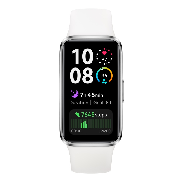 Huawei Smartwatch Band 10 - White Huawei ryhmässä URHEILU, VAPAA-AIKA JA HARRASTUS / Urheilu- ja sykekellot / Älykellot @ TP E-commerce Nordic AB (D44318)