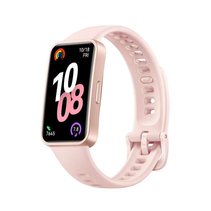 Huawei Smartwatch Band 10 - Pink Huawei ryhmässä URHEILU, VAPAA-AIKA JA HARRASTUS / Urheilu- ja sykekellot / Älykellot @ TP E-commerce Nordic AB (D44319)