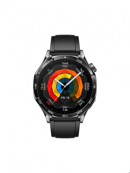 Huawei Smartwatch Watch GT5 46mm - Black Huawei ryhmässä URHEILU, VAPAA-AIKA JA HARRASTUS / Urheilu- ja sykekellot / Älykellot @ TP E-commerce Nordic AB (D44355)