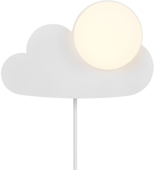 Nordlux Vägglampa Skyku Cloud vit Nordlux ryhmässä KODINELEKTRONIIKKA / Valaistus / Seinälamput @ TP E-commerce Nordic AB (D44406)