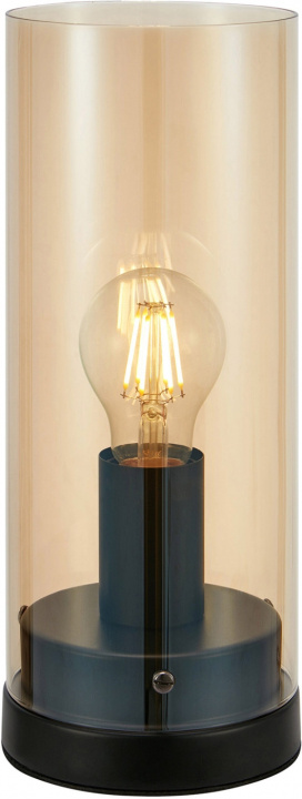 Markslöjd Bordslampa POST 37,5 cm svart/amber 108735 Markslöjd ryhmässä KODINELEKTRONIIKKA / Valaistus / Pöytälamput @ TP E-commerce Nordic AB (D44414)