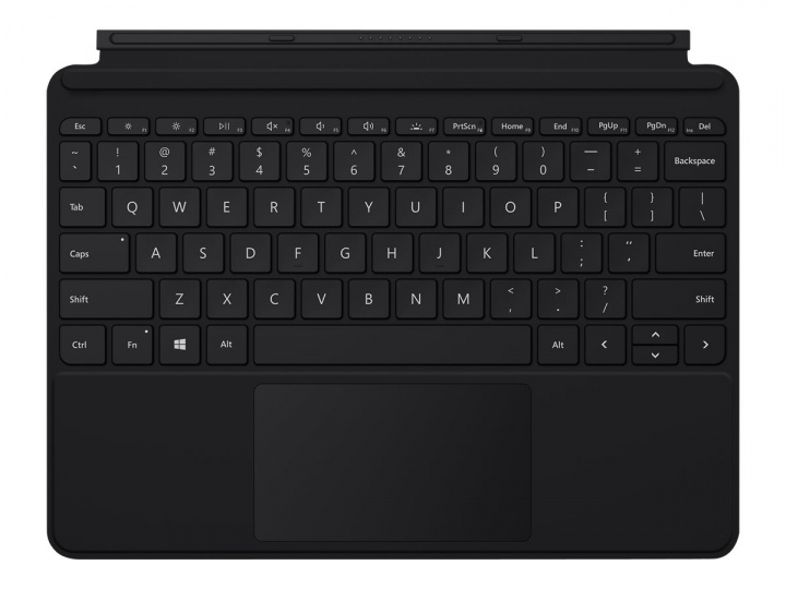 Microsoft Surface Go Type Cover Nordic - Black ryhmässä TIETOKOONET & TARVIKKEET / Hiiret & Näppäimistöt / Näppäimistöt @ TP E-commerce Nordic AB (D44462)