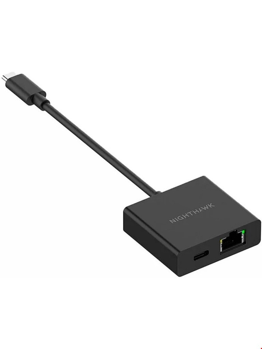 Netgear Nighthawk USB2ETH Usb To Ethernet Dongle With Pd Netgear ryhmässä TIETOKOONET & TARVIKKEET / Verkko / Wifi-vahvistimet @ TP E-commerce Nordic AB (D44467)