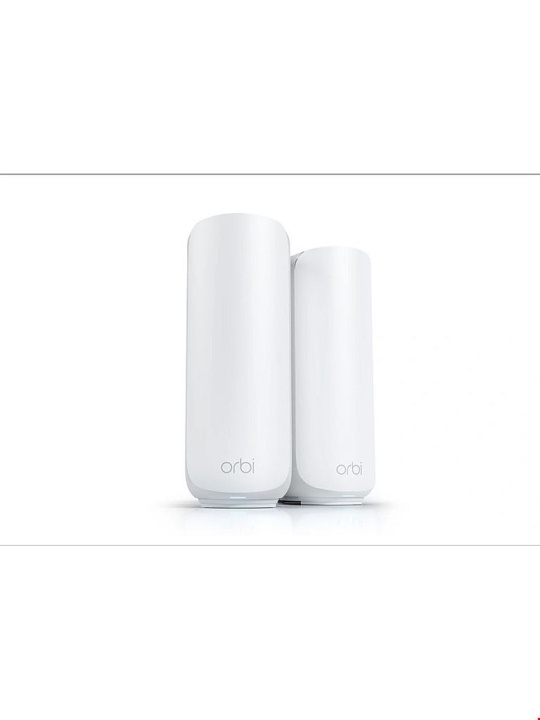 Netgear Router Orbi 370 Series Dual-Band WiFi 7 Mesh 2-Pack NETGEAR ryhmässä TIETOKOONET & TARVIKKEET / Verkko / Mesh-verkko @ TP E-commerce Nordic AB (D44474)