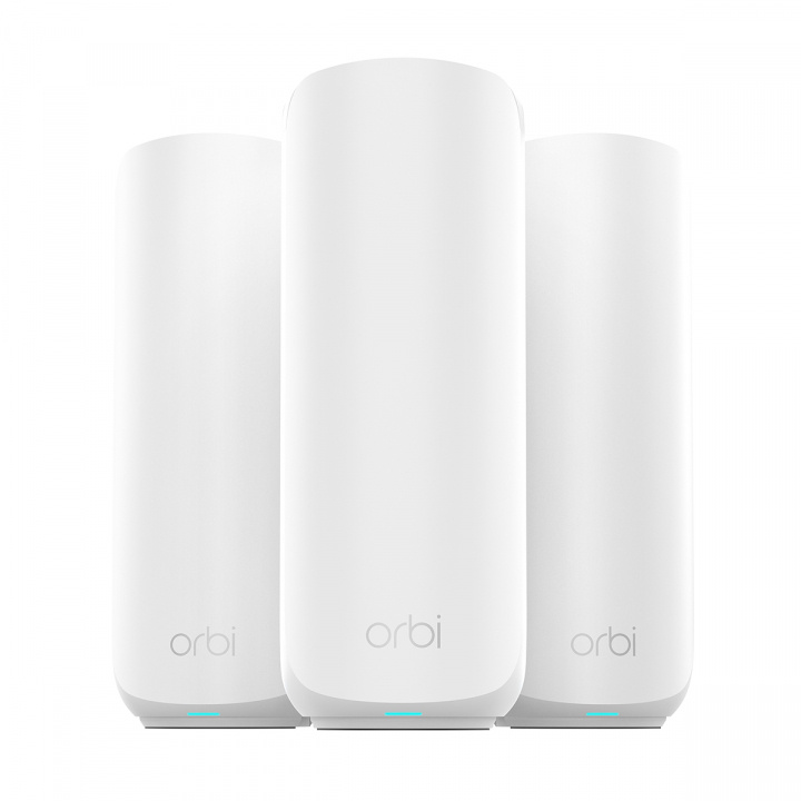 Netgear Router Orbi 370 Series Dual-Band WiFi 7 Mesh 3-Pack NETGEAR ryhmässä TIETOKOONET & TARVIKKEET / Verkko / Wifi-vahvistimet @ TP E-commerce Nordic AB (D44475)