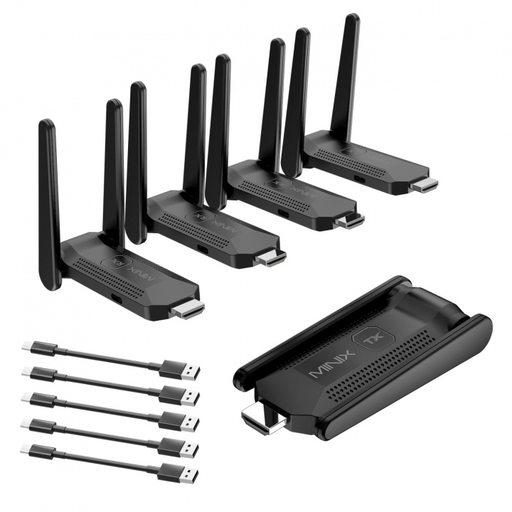 Minix Neo B14 Trådlös Sändare & Mottagare MINIX ryhmässä TIETOKOONET & TARVIKKEET / Tietokonetarvikkeet / USB-telakat @ TP E-commerce Nordic AB (D44494)