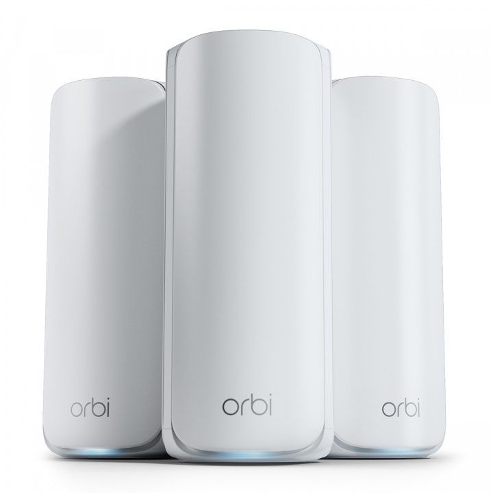 Netgear Orbi 770 Series Tri-Band WiFi 7 Mesh 3-Pack Netgear ryhmässä TIETOKOONET & TARVIKKEET / Verkko / Mesh-verkko @ TP E-commerce Nordic AB (D44526)