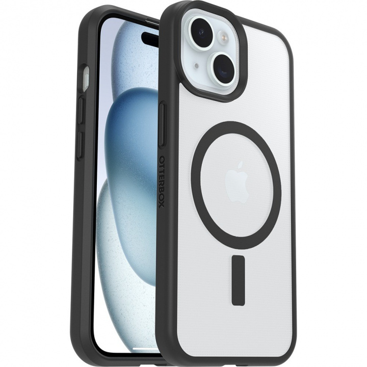 Otterbox Defender Xt Clear Iphone 16e/15/14/13 Dark Side - Clear/Black ryhmässä ÄLYPUHELIMET JA TABLETIT / Puhelimen suojakotelo / Apple / iPhone 16 @ TP E-commerce Nordic AB (D44597)