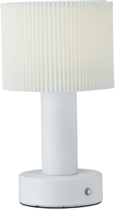 PR Home Laddbar Tiara vit 24 cm PR Home ryhmässä KODINELEKTRONIIKKA / Valaistus / Pöytälamput @ TP E-commerce Nordic AB (D44736)