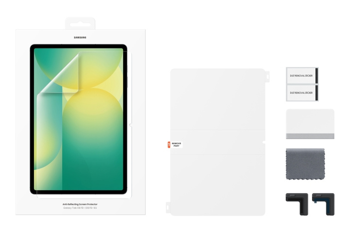 Samsung Galaxy Tab S10 FE+ Anti-Reflecting Screen Protector ryhmässä ÄLYPUHELIMET JA TABLETIT / Tabletin suojakotelo / Samsung tablets @ TP E-commerce Nordic AB (D44765)