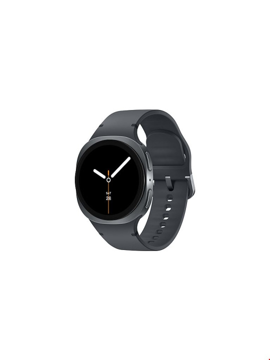 Samsung Galaxy Watch8 Small eSim - Graphite ryhmässä URHEILU, VAPAA-AIKA JA HARRASTUS / Urheilu- ja sykekellot / Älykellot @ TP E-commerce Nordic AB (D44788)