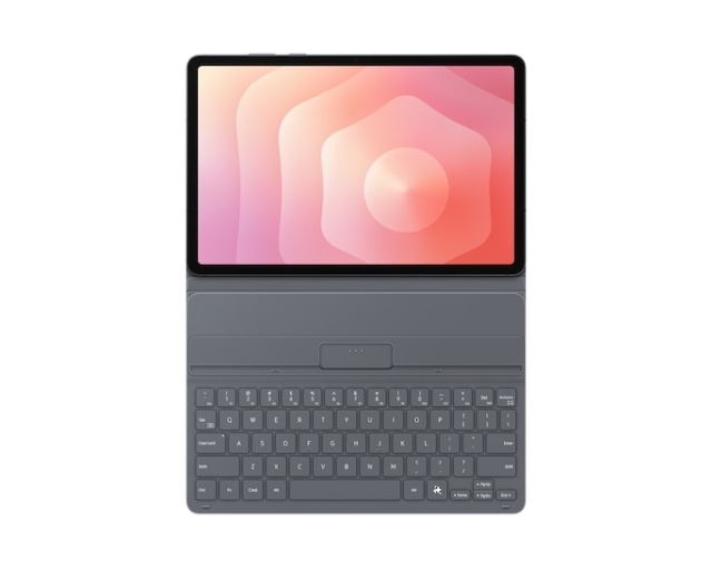 Samsung Galaxy Tab S11 Book Cover Slim Keyboard - Black Samsung ryhmässä TIETOKOONET & TARVIKKEET / Hiiret & Näppäimistöt / Näppäimistöt @ TP E-commerce Nordic AB (D44828)
