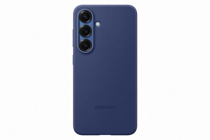 Samsung Galaxy S25 Silicone Case - Blue ryhmässä ÄLYPUHELIMET JA TABLETIT / Puhelimen suojakotelo / Samsung @ TP E-commerce Nordic AB (D44862)