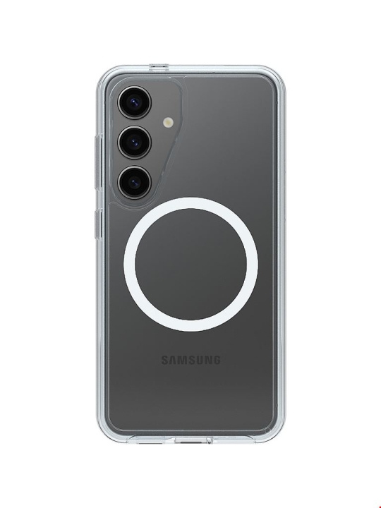 Otterbox Symmetry Clear Magnets Samsung Galaxy S25 clear - ProPack ryhmässä ÄLYPUHELIMET JA TABLETIT / Puhelimen suojakotelo / Samsung @ TP E-commerce Nordic AB (D44891)