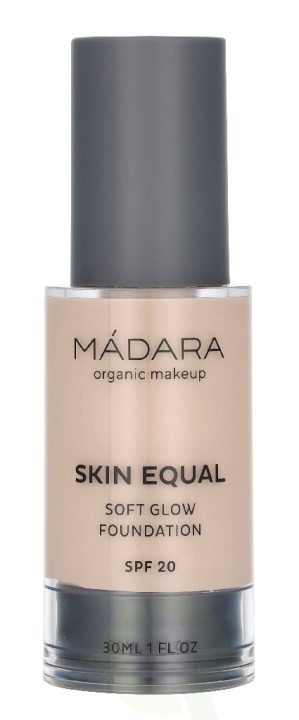 Madara Skin Equal Soft Glow Foundation SPF15 30 ml #10 Porcelain ryhmässä KAUNEUS JA TERVEYS / Meikit / Meikit Kasvot / Meikkivoide @ TP E-commerce Nordic AB (D45006)