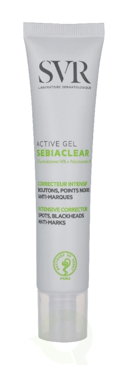 Svr Laboratories SVR Sebiaclear Active Gel 40 ml ryhmässä KAUNEUS JA TERVEYS / Ihonhoito / Kasvot / Kasvoöljy @ TP E-commerce Nordic AB (D45034)