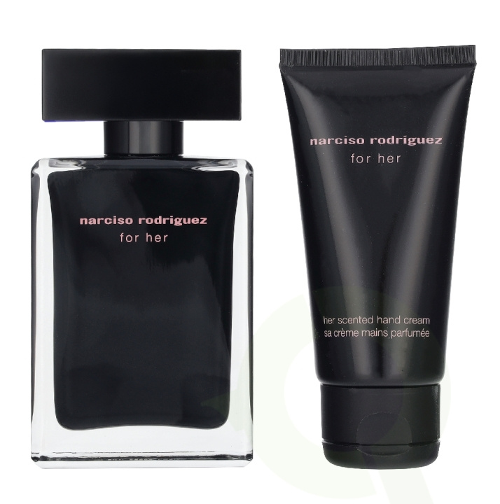 Narciso Rodriguez For Her Set 100 ml Edt Spray 50ml/Hand Cream 50ml ryhmässä KAUNEUS JA TERVEYS / Tuoksut & Parfyymit / Parfyymit / Naisten Tuoksut @ TP E-commerce Nordic AB (D45063)