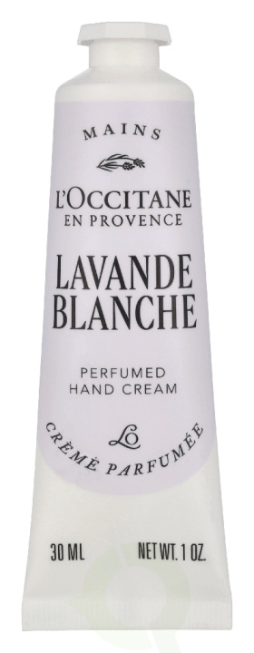 L\'Occitane Lavande Blanche White Lavender Hand Cream 30 ml ryhmässä KAUNEUS JA TERVEYS / Manikyyri/Pedikyyri / Käsirasva @ TP E-commerce Nordic AB (D45108)