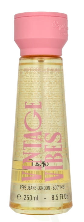 Pepe Jeans Portobello Road Vintage Vibes Body Mist 250 ml ryhmässä KAUNEUS JA TERVEYS / Ihonhoito / Kehon hoito / Vartalosuihke @ TP E-commerce Nordic AB (D45124)